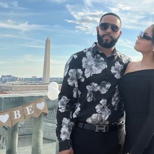 Men’s Flower print button down